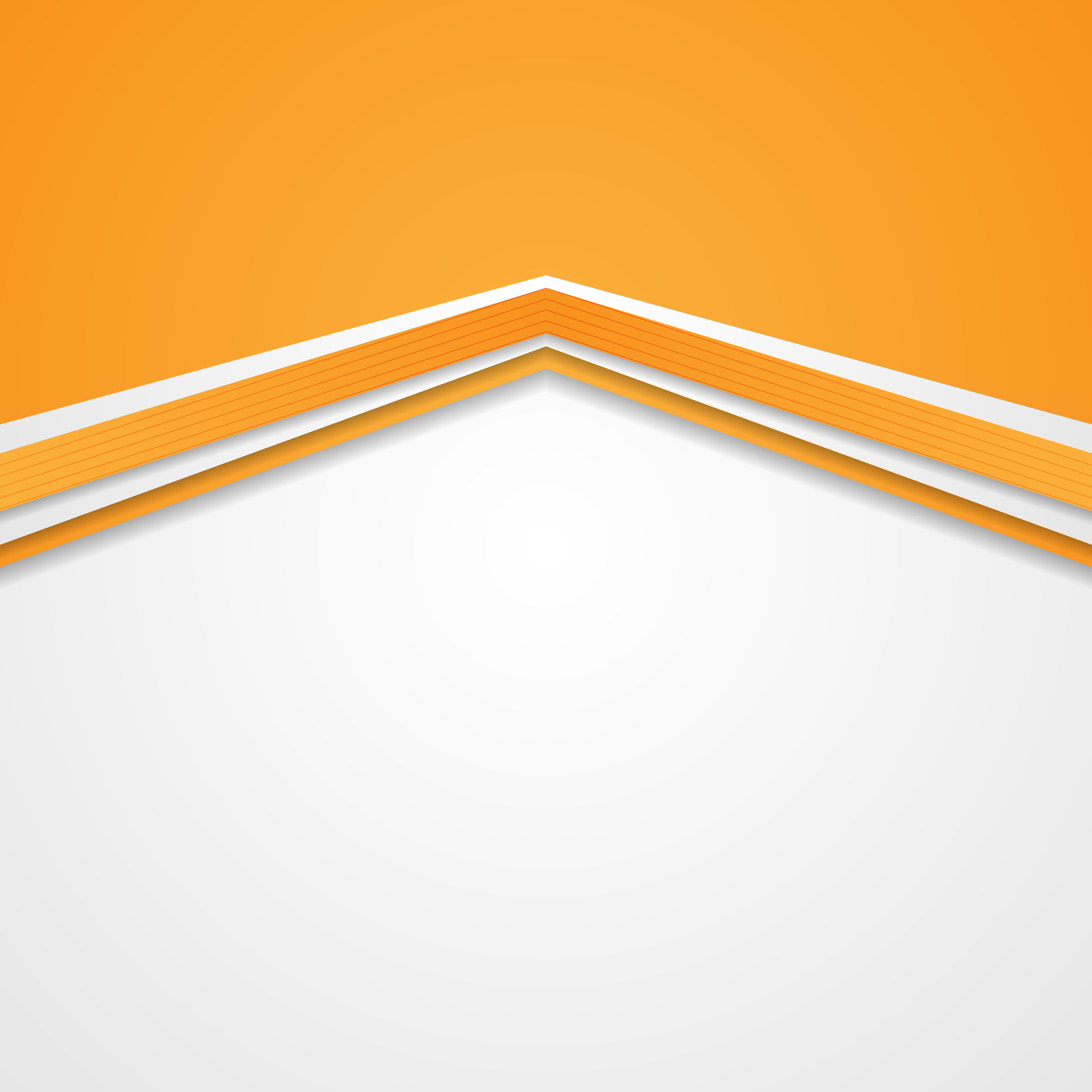Abstract tech corporate orange background